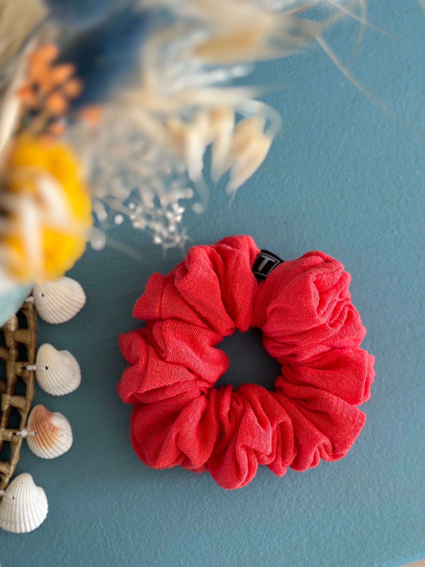BAUMWOLL SCRUNCHIES