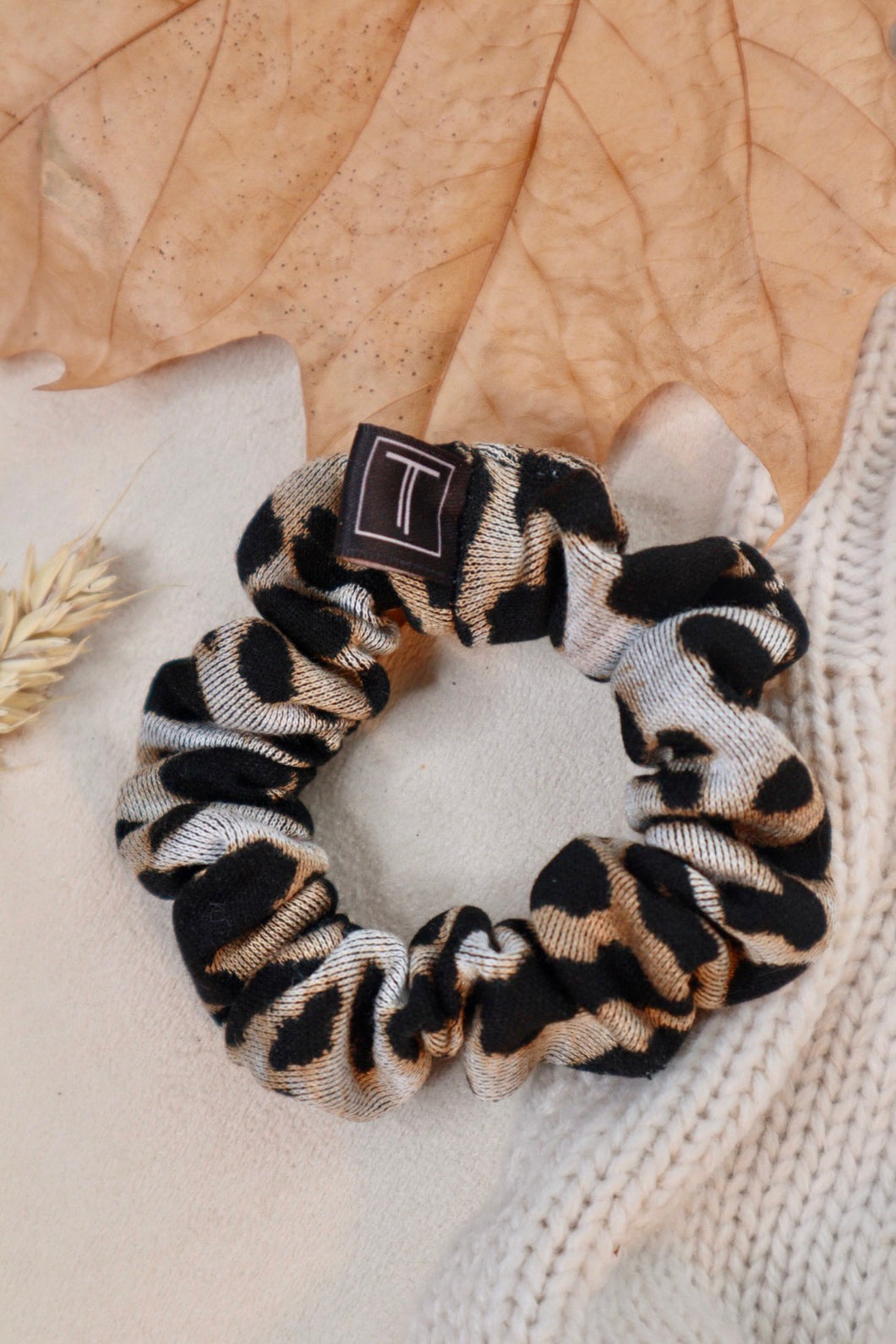 MINI SCRUNCHIE LEOPARD